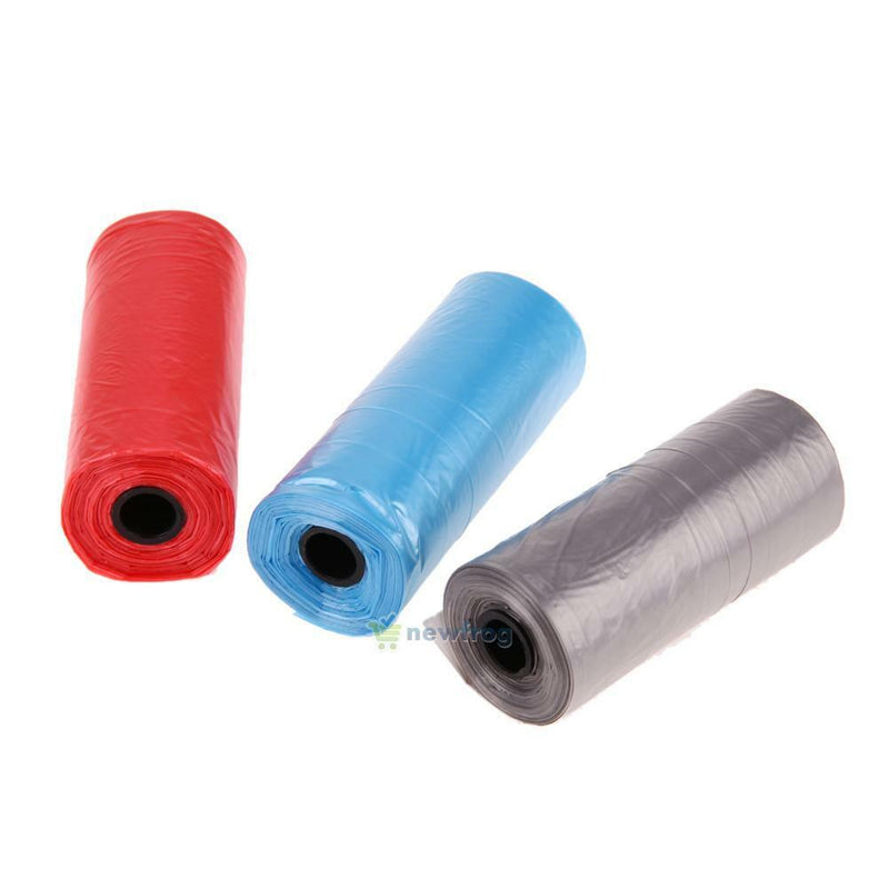 6pcs Pet Dog Poop Bags Clean Up Garbage Bags Pets Dog Outdoor Waste Poop SN9F