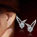 Women's Elegant Earrings Sparkling Hoop Earring