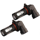 2x 12-24V High Power 30W 9145 9140 H10 LED Fog Driving White Light 7000K