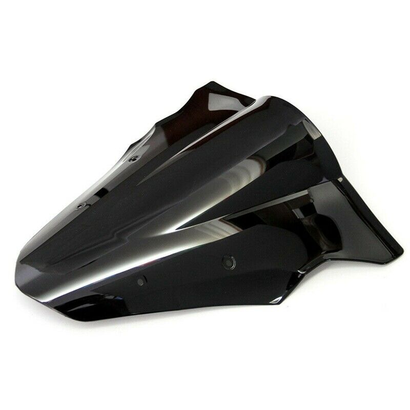 Black Motorcycle Windshield Windscreen for 12-16 Kawasaki Ninja 650 Er6F Ex J9C4