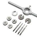 1 Set Mini HSS Metric Taps Dies Wrench Handle Kit M1-M1.6 Screw Thread A4Y7