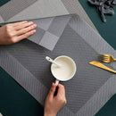 Table Mats Set Of 8 Dining Table Place Mats Washable Placemats Non-Slip Hea