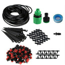 25m DIY Micro Drip Irrigation System Flow Plant Self Watering Garden Hos QRI