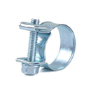 Mini Hose Clamp 7-18mm Galvanized Carbon Steel Clip 78x for Air Fuel Hose Pipe