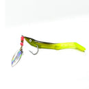 1x Rubber Fishing Baits Tiddler Bait With Hook Tackle Fishing Accessory Tool HTE