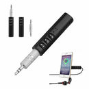 3.5mm Jack Bluetooth Car Kit Wireless Hands-free Music Audio Receiver Adapt F2N2