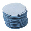 50 pieces 3-inch Dia. Silicon Carbide 3000 Abrasive Polished Sandpaper Gray