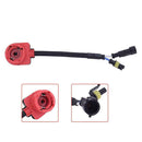 2pcs D2S D2R D4S D4R HID Xenon Bulb Adapters Wire Harness Connector Cable US