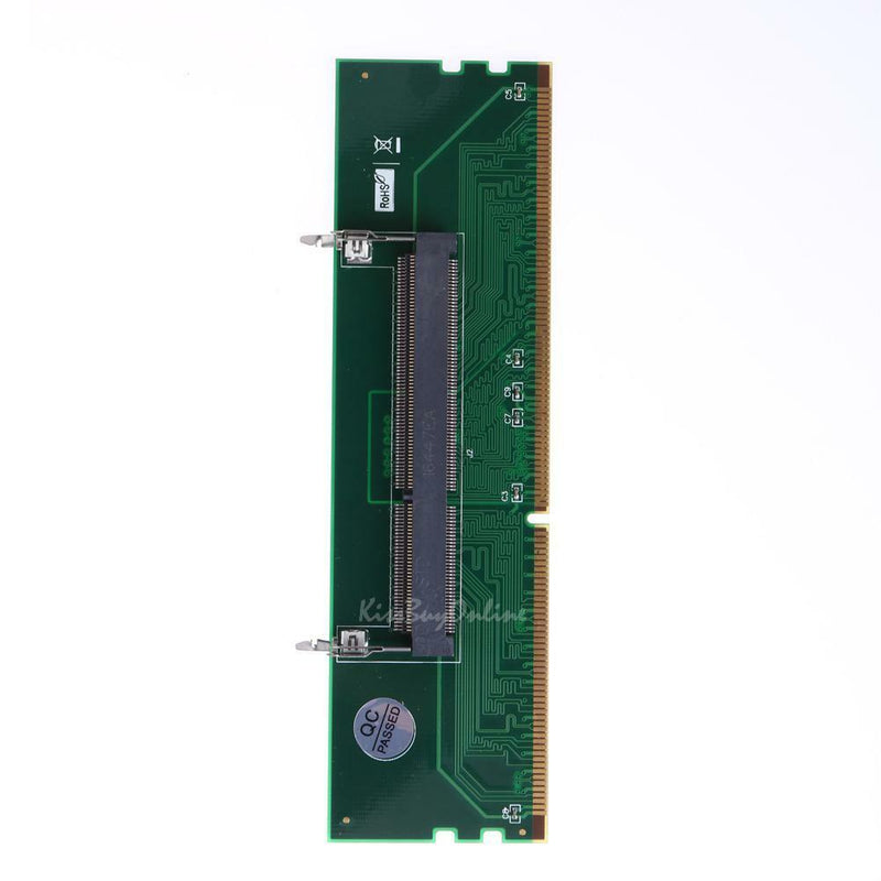 1.5V DDR3 204 Pin Laptop SO-DIMM to 240 Pin Desktop DIMM RAM Lod Memory Adapter
