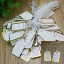 500pcs Labels Tie String Strung Price Tickets Jewelry Watch Cloth Display Tags