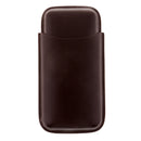 Fathers Day Gift 3 Grids Cigar Humidor Case PU Leather Bag for Cigarettes