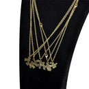 5PCS/1Set Interlocking Jigsaw Puzzle Pendant Necklace Best Friends Friendship 3C
