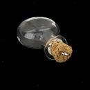 10Pcs Claear Glass Wishing Bottles with Cork Message Weddings Wish Jewelry