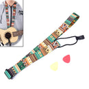 Adjustable Nylon Printing Style Ukulele Strap Ukulele guitar Accessories BX