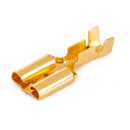 100Pcs 4.8mm Crimp Terminal Female Spade Connector w/ Insulating Sleeve 22~16AWG