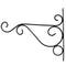 6-pack Baroque Style Plants Hanging Bracket Patio Lawn Hanger Rack Wall Hook
