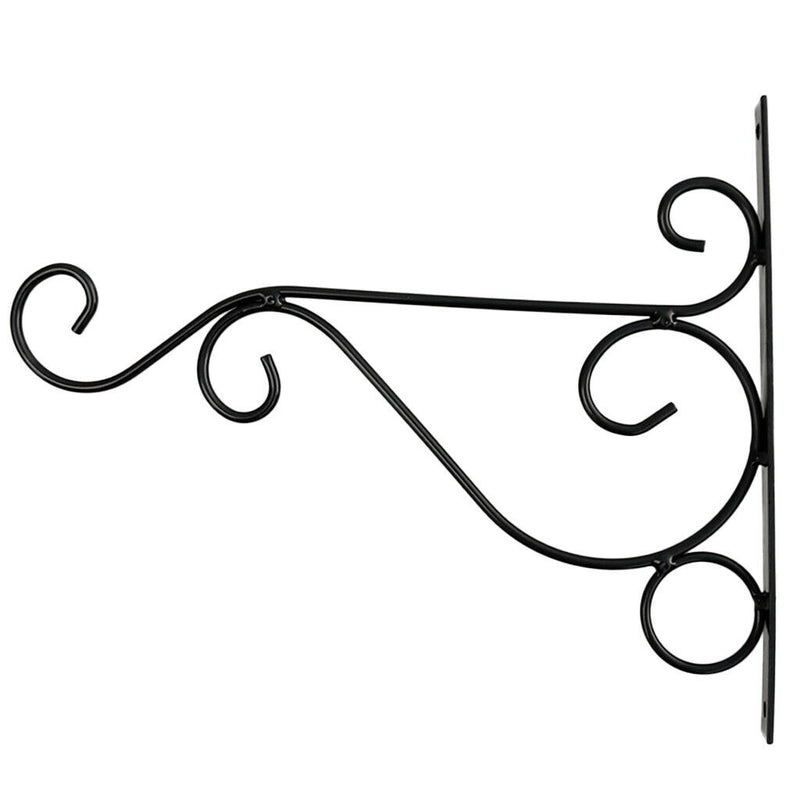 6-pack Baroque Style Plants Hanging Bracket Patio Lawn Hanger Rack Wall Hook