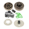 2 Sets Oil Pump Gasket Worm Gear Spur Wheel Fits for Stihl 038 048 380 381 Lawn