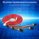 For Prusa i3 MK2 MK2S MK3 Mini-RAMBo Board 1m Nema 17 Stepper Motor Cables 5x