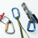 Outdoor Spors Carabiner Ropes Locking Tool Rigging Fixing Rock Climbing Safety