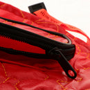 Universal Motorcycle ATV Oil Fuel Tank Waterproof Shoulder Sling Bag, Red