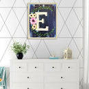 5D DIY Art Drawing Full Round Drill Flower Letter E Kit Diamond Painting