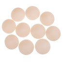 15 Pairs Round Shape Removable Cups Inserts Women Sport Yoga Bra Pad Withe Black
