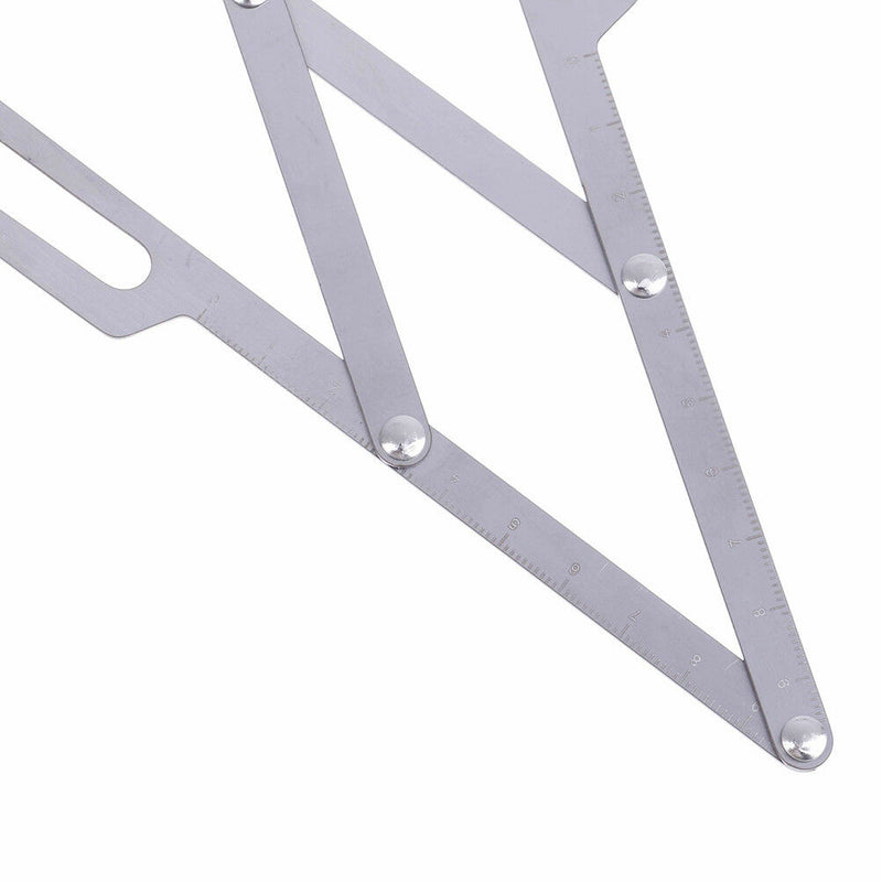 Eyebrow Microblade Caliper Tattoo Ruler Permanent Makeup Ratio Measure Tool 3c