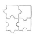 8 pcs Cookies Mold Puzzle Shape Kitchen Tool Biscuit Bakeware Cookie Cutter Set