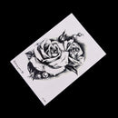 Makeup Rose Flower Tattoo Arm Body Art Waterproof Temporary Tattoo Stickers Z
