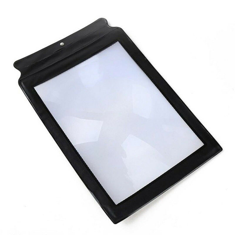 Full Page Magnifier Sheet Big Large Magnifying Glass Reading Book Aid Lens