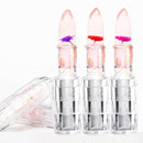 Flower Crystal Jelly Lipstick Temperature Change Color Lip Balm Waterproof  H3N1