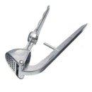 Stainless Steel Garlic Press Crusher Squeezer Masher Home Kitchen Mincer Tool Gw