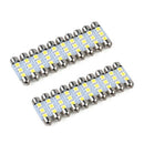 20x CANBUS Error Free 36mm 3 LED 5050 SMD 6418 C5W License Plate Dome Light Bulb