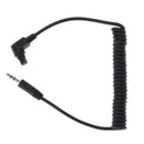 Black Flash Cable Cord, Remote Shutter Release Cable, 100cm/39.37inch Length