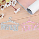 Hanger Cutting Dies Stencils Scrapbook Embossing DIY Craft Album Card Gift