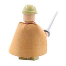 6pcs Military Building Block Human Parts Cloak Coat Children's Educational ToFT