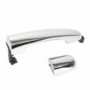 3X(Rear Right Rr Outside Outer Exterior Door Chrome Handle Fits: for 11-15
