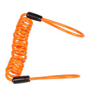 Motorcycle Motorbike Disc Lock Accessories Spring Reminder Cable Minder