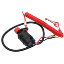 Boat Outboard Engine Motor Kill Stop Switch With Safety Tether Fits For Yamaha