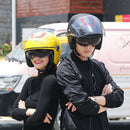 Flip Up Motorcycle Helmets Dual Visor Full Face Helmet Outdoor Sports Yellow