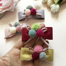 50 Pieces Mixed Pompom Ball Embellishment for Wedding Dress, Dance Costume, DIY