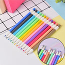 12 Color Mechanical Pencil Built in Pencil Sharpener 2.0 mm Pencil Lead ES