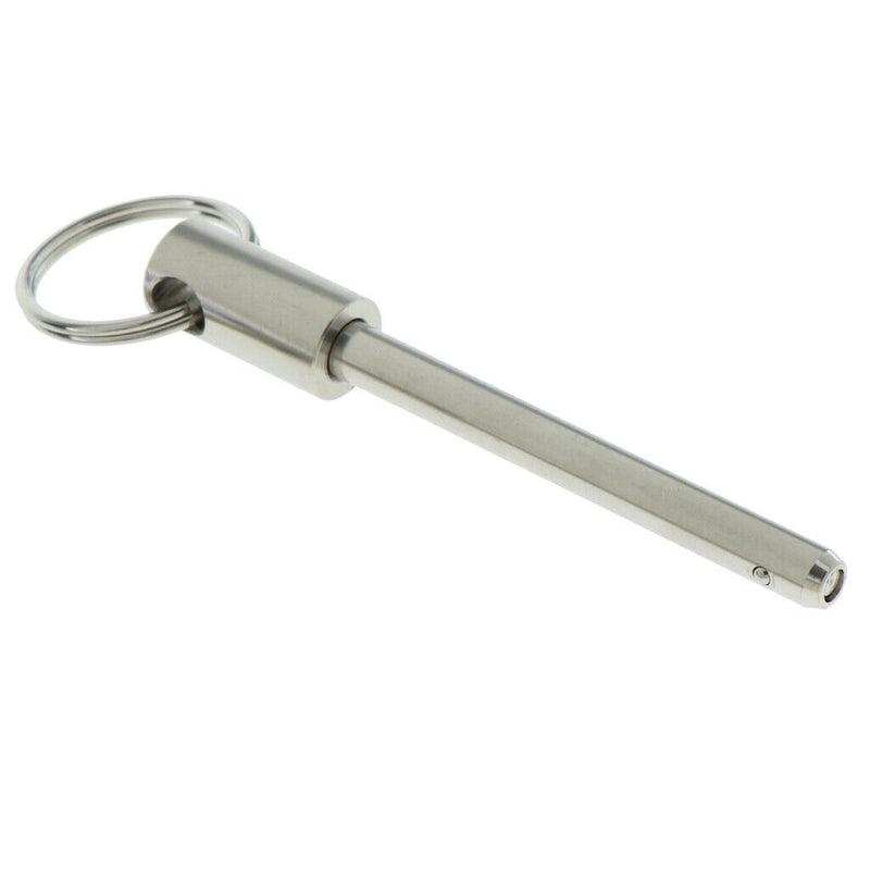 Zinc Plated Steel Quick Release Pin Ring Handle Ball Locking Pin 6mm-50mm