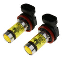 2X 100W H11 LED Fog Light 1000LM DRL Driving Bulb Dual Yellow
