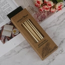 100PCS  Natural Wheat Straw Bar Kitchen Accessories Portable Drinking Straws FT