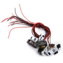 10XModel Painted Auto Cars W Lights Train Architecture Parking Scene Z Scale