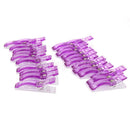 Popular 24 Jumbo Wonder Clips Fabric Clamps for Craft Sewing Quilting Purple  MO