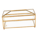Tissue Box Geometric Transparent Home Desk Coffee