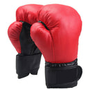 Children Boxing Gloves Punching Bag Training Glove Sparring Mitts For Kids Red